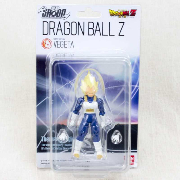 Dragon Ball Z Super Saiyan Vegeta Shodo Action Figure BANDAI JAPAN ANIME Japanimedia Store FRONT
