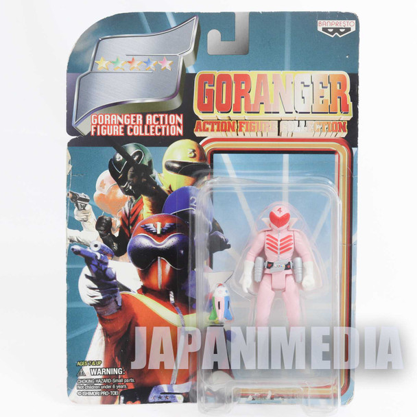 Goranger Pink Momoranger Action Figure Collection JAPAN ANIME MANGA TOKUSATSU Japanimedia Store FRONT