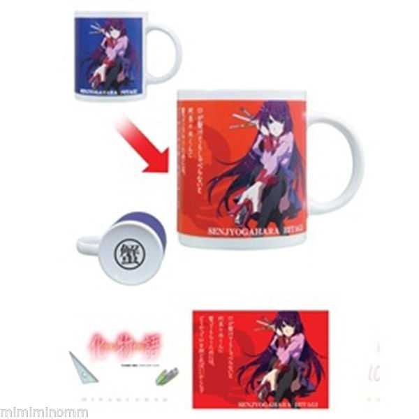 Bakemonogatari Color Change Mug Cup Hitagi Senjogahara Ver. Taito JAPAN ANIME Japanimedia Store FRONT