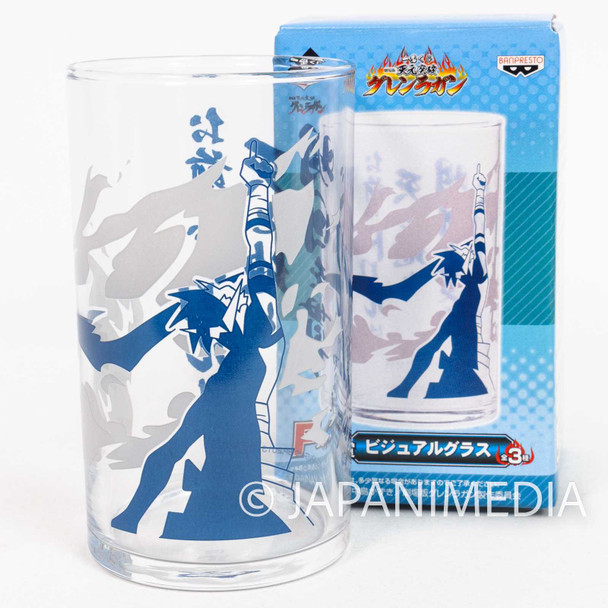 Gurren Lagann Kamina Visual Art Glass Banpresto JAPAN Japanimedia Store FRONT