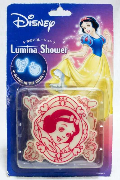 Disney Snow White Lumina Shower Glow in Dark Sticker JAPAN ANIME