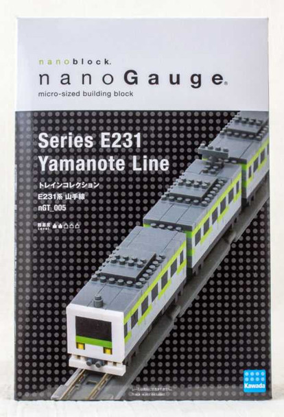 Series E231 Yamanote Line Kawada Nanoblock Nano Gauge nGT-005 JAPAN Japanimedia Store FRONT