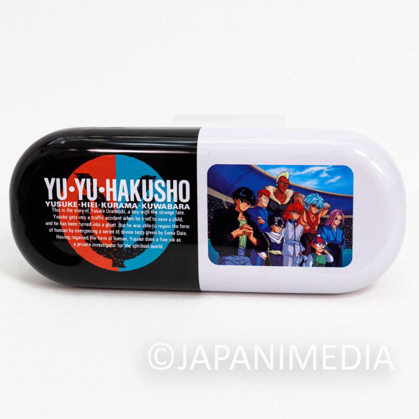 Yu Yu Hakusho Can Pen Case [Yusuke / Kuwabara / Kurama / Hiei / Jin / Chu / Rinku / Shishiwakamaru] JAPAN Japanimedia Store FRONT