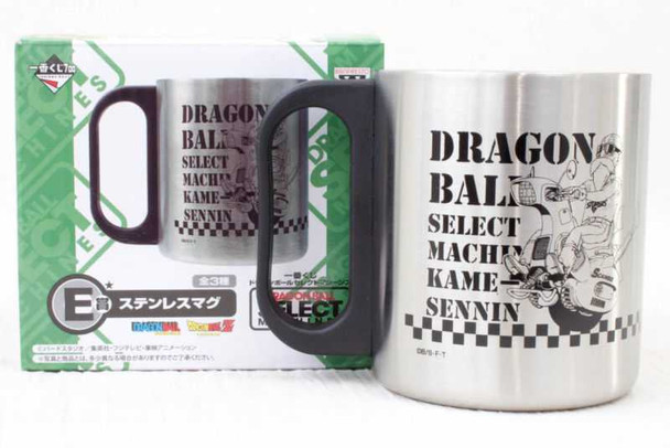 Dragon Ball Z Stainless Mug Kame-sennin on Machine Banpresto JAPAN ANIME MANGA
