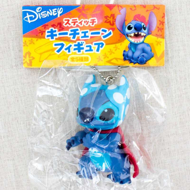Disney Stitch with Scarf Mascot Figure Strap SEGA JAPAN ANIME
