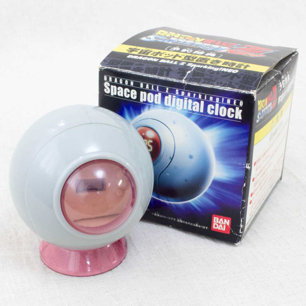 Dragon Ball Z Saiyan Space Pod Digital Clock Bandai JAPAN ANIME MANGA Japanimedia Store FRONT
