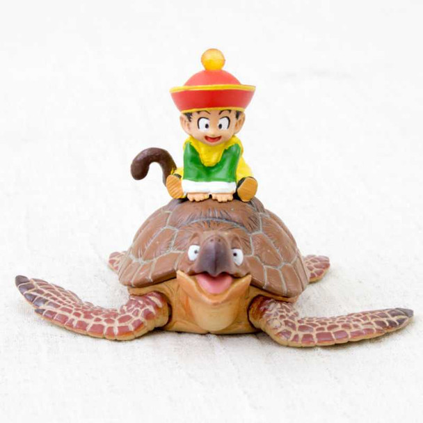 Dragon Ball Z Son Gohan on Sea Turtle Mini Figure JAPAN ANIME MANGA 2 Japanimedia Store FRONT
