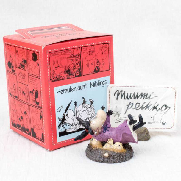 RARE! Moomin Characters Hemulen aunt Original Comics Ver. Mini Figure Benelic Japanimedia Store