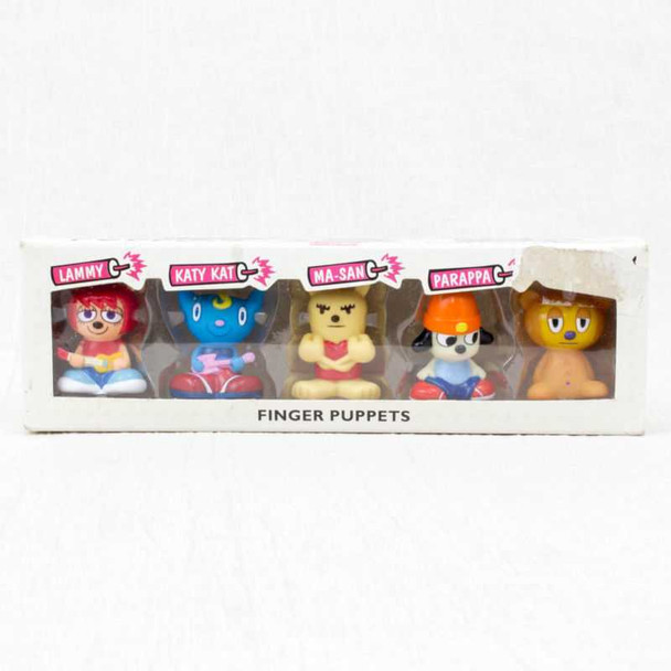Parappa The Rapper Umjammer Lammy All Star Finger Puppet 5pc Set Figure JAPAN Japanimedia Store FRONT
