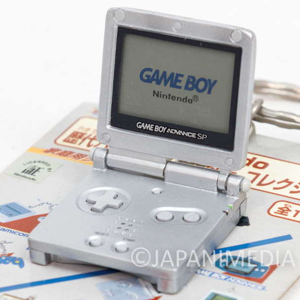 Nintendo Handy Game History Miniature Figure Key Chain GAME BOY Advance SP Japanimedia Store FRONT