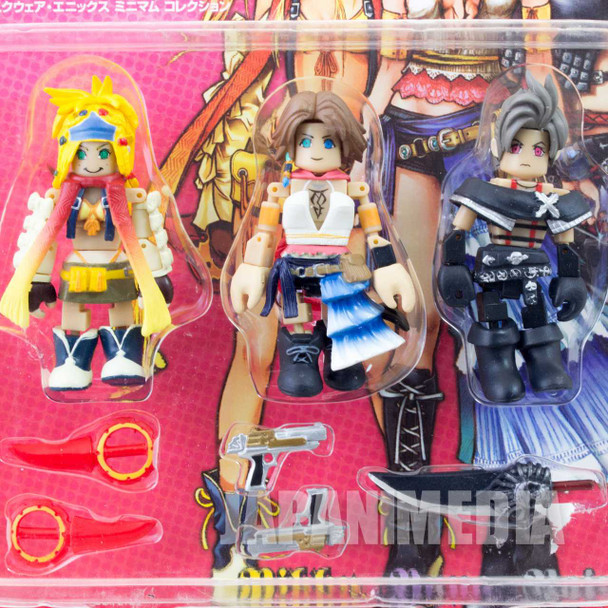 Final Fantasy Yuna Rikku Paine figure set Square Enix Minimum Collection JAPAN Japanimedia Store FRONT