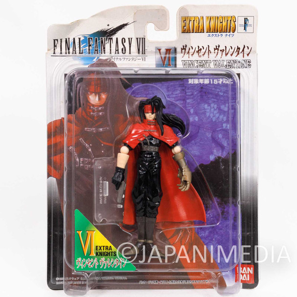 Final Fantasy VII Vincent Valentine Extra Knights Action Figure BANDAI JAPAN Japanimedia Store FRONT