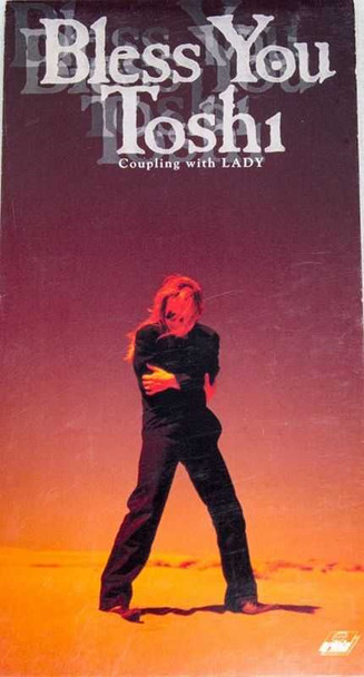 Toshi Bless for You JAPAN 8cm CD 3inch J-ROCK Visual Kei X Japanimedia Store FRONT
