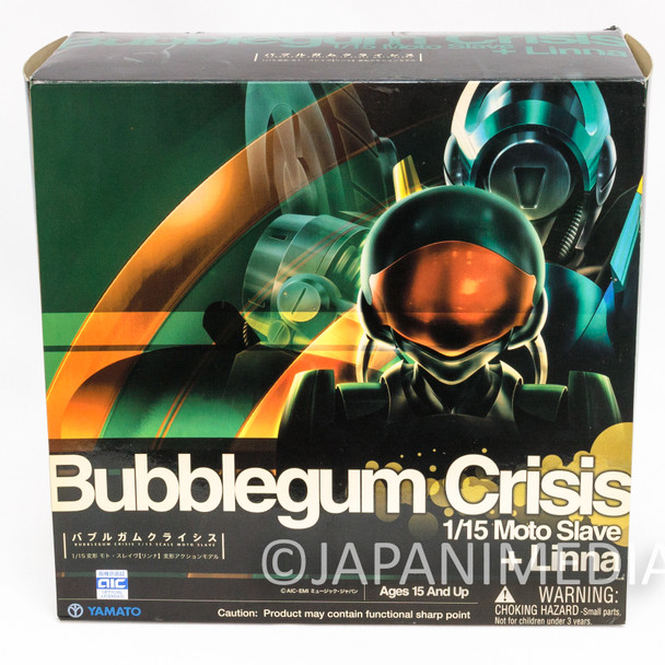 Bubblegum Crisis Linna 1/15 Moto Slave Figure by Yamato | Japanimedia Store Front