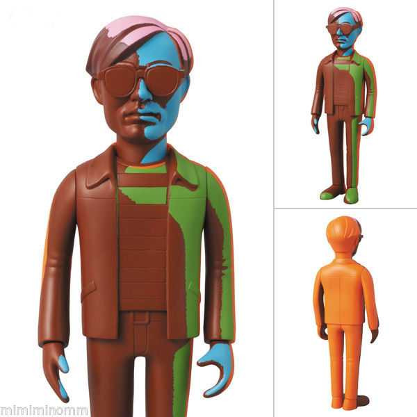 Andy Warhol Vinyl Silkscreen Valiant Ver. Figure Medicom Toy VCD JAPAN Japanimedia Store FRONT