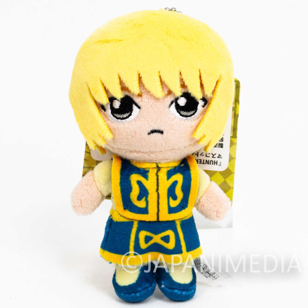 HUNTER x HUNTER Kurapika Mini Plush Doll Ballchain JAPAN ANIME FIGURE Japanimedia Store FRONT