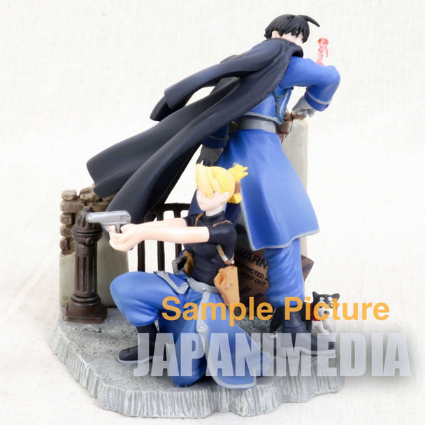 Fullmetal Alchemist [Blue] Figure Roy Mustang & Riza Hawkeye JAPAN Japanimedia Store FRONT