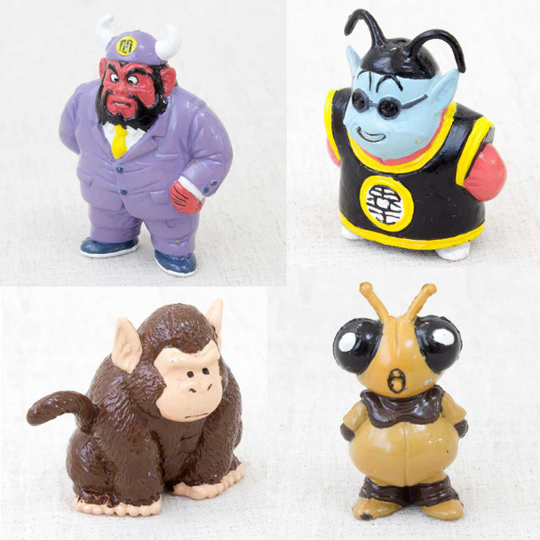 Dragon Ball Z Mini Rubber Painted Figure Set Kaioh Enma Bubbles Gregory JAPAN ANIME Japanimedia Store FRONT