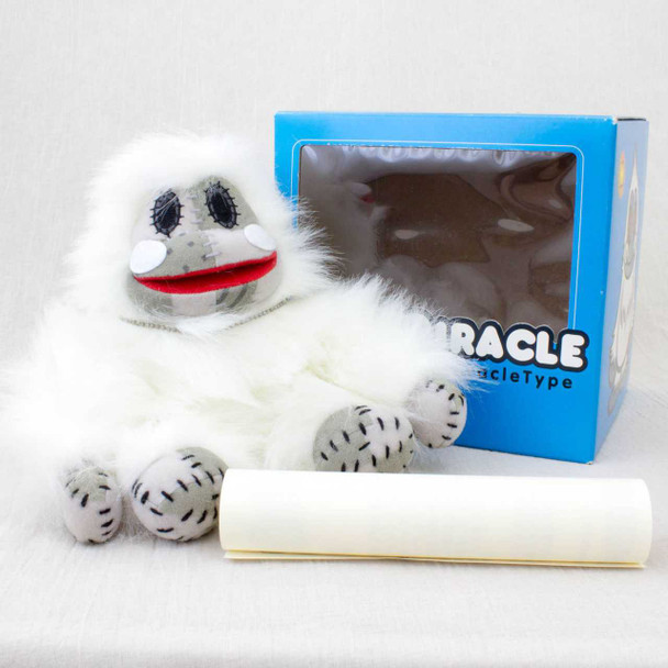 Cocorico Miracle Type MR. MIRACLE Plush Doll JAPAN TV White gorila Japanimedia Store FRONT