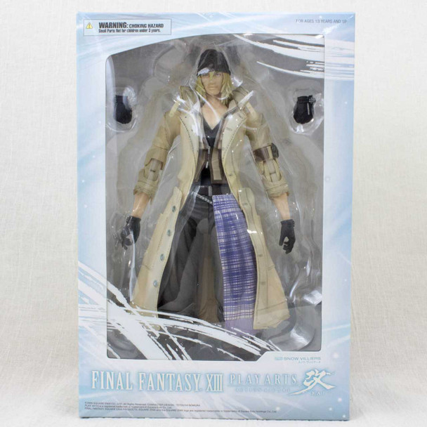 Final Fantasy VIII Snow Villiers PLAY ARTS PVC Action Figure Square Enix JAPAN Japanimedia Store
