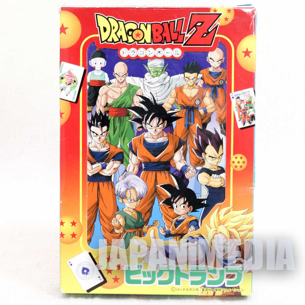 Dragon Ball Z Big Trump Playing Cards Showa Note JAPAN ANIME MANGA Japanimedia Store FRONT
