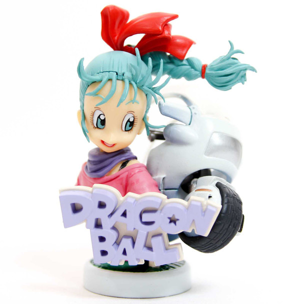RARE! Dragon Ball Amazing Arts Bust Figure Bulma Motorcycle Bandai JAPAN ANIME Japanimedia Store FRONT