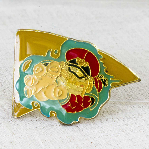 Street Fighter 2 Metal Pins Badge Bison (Vega) Capcom Character JAPAN GAME Japanimedia Store FRONT