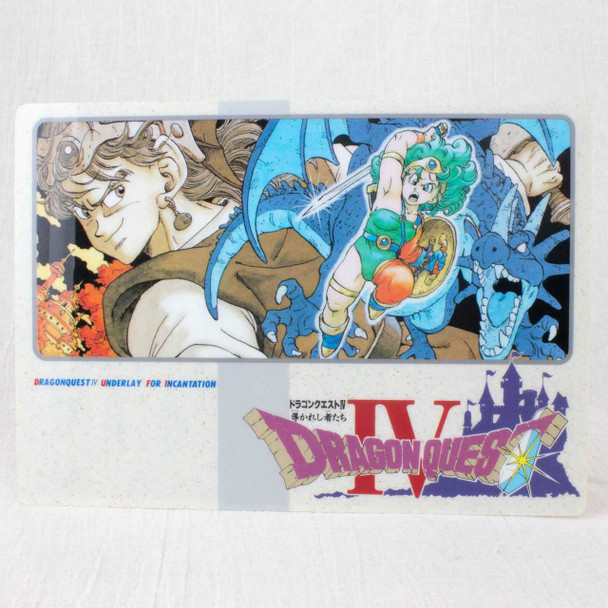 Dragon Quest 4 Plastic Pencil Board Pad Shitajiki Toriyama Akira JAPAN Japanimedia Store FRONT