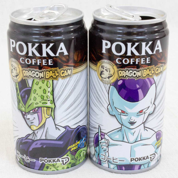 Dragon Ball Can Pokka Coffee Freeza + Cell Final Form JAPAN ANIME MANGA Japanimedia Store FRONT