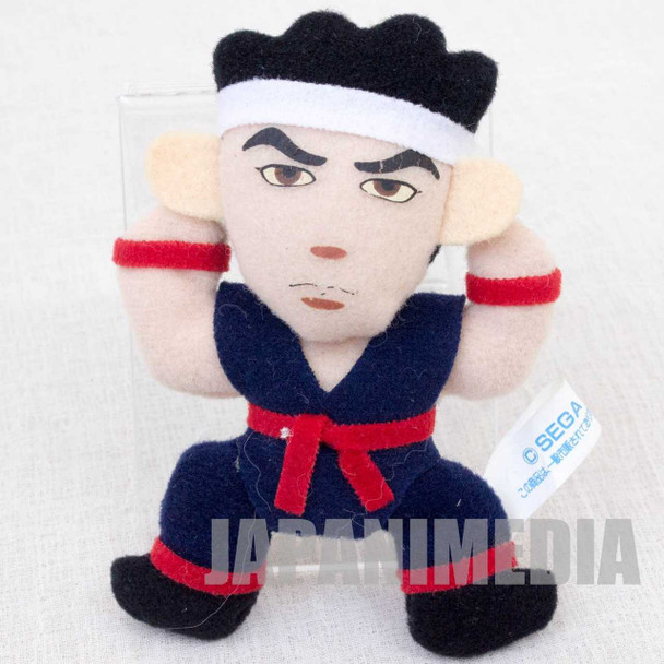 Virtua Fighter 2 Akira Yuki 3.5" Mini Plush Doll SEGA 1995 JAPAN GAME FIGURE Japanimedia Store FRONT