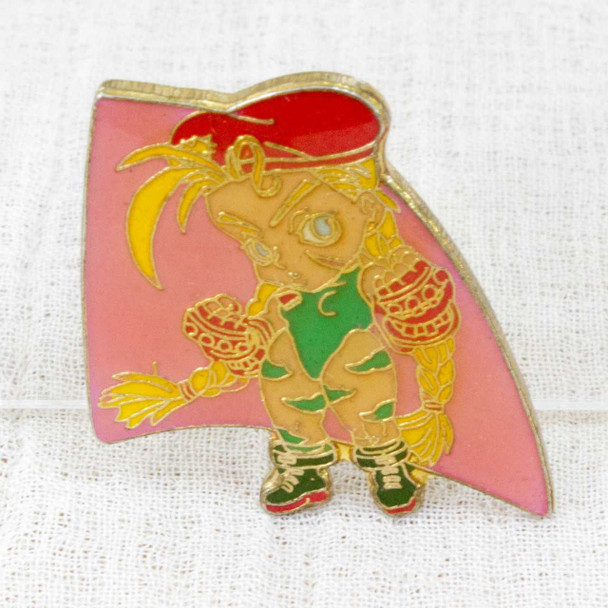 Street Fighter 2 Metal Pins Badge Cammy Capcom Character JAPAN GAME 3 Japanimedia Store FRONT