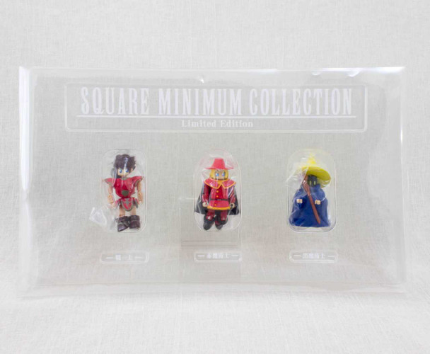 Final Fantasy figure 3pc set Square Enix Minimum Collection Limited JAPAN 1 Japanimedia Store FRONT