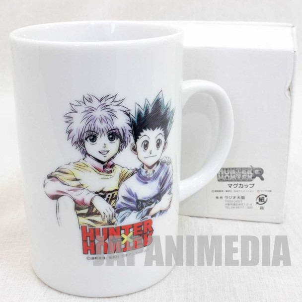 HUNTER x HUNTER MUG Gon Killua x Voice Actors Limited JAPAN ANIME MANGA JUMP Japanimedia Store FRONT