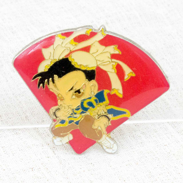 Street Fighter 2 Metal Pins Badge Chun Li Capcom Character JAPAN GAME 3 Japanimedia Store FRONT