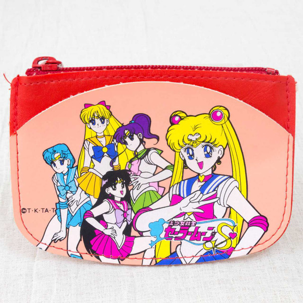 Retro RARE! Sailor Moon Mini Purse Coin Case Red Ver. JAPAN ANIME USAGI Japanimedia Store FRONT