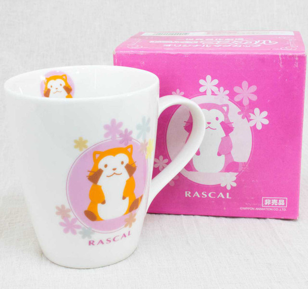 Rascal the Raccoon Mug World Master Piece Theater JAPAN ANIME MANGA Japanimedia Store FRONT