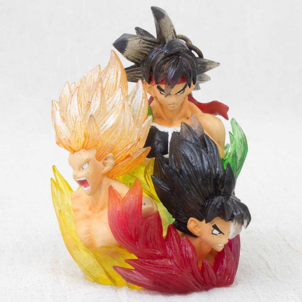 Dragon Ball Z Gokou Bardock Gohan Mascot Figure Clear type Key Chain JAPAN ANIME Japanimedia Store FRONT