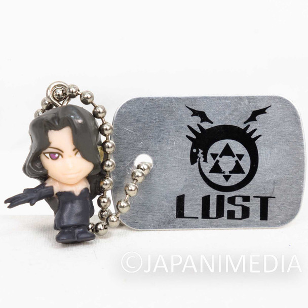 FullMetal Alchemist Lust Figure Plate Tag Ballchain Bandai JAPAN ANIME MANGA Japanimedia Store FRONT