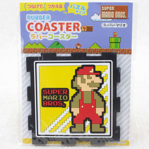 Super Mario Bros. Rubber Coaster Puzzle Type JAPAN NES NINTENDO Japanimedia Store