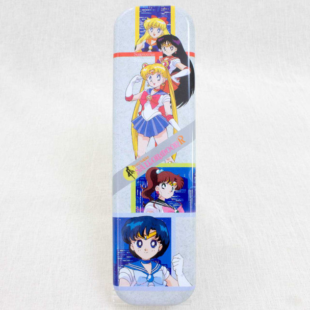 Retro RARE! Sailor Moon R Can Pen Case SEIKA NOTE JAPAN ANIME MANGA Japanimedia Store FRONT