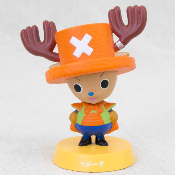 Dragon Ball Z x ONE PIECE Chopper Man x Vegeta Bobble Head Figure JAPAN Japanimedia Store FRONT