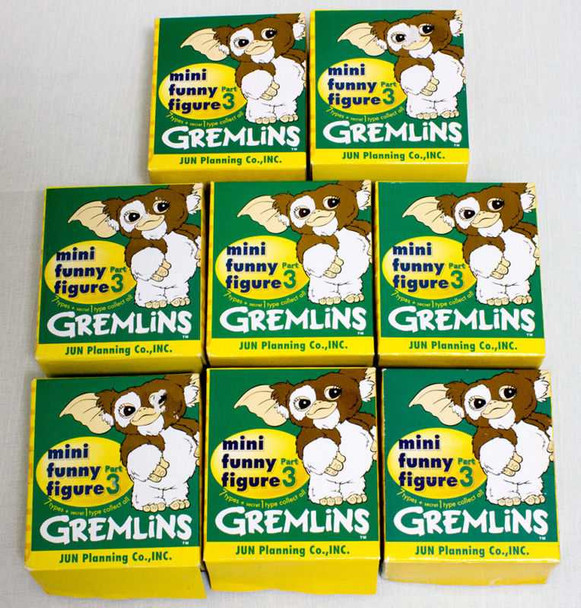Complete! Set of 8 Gremlins 2 Jun Planning Mini Funny Figure Part.3 Gizmo JAPAN Japanimedia Store FRONT