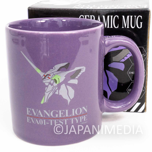 Evangelion EVA-01 Test Type Ceramic Mug JAPAN Japanimedia Store FRONT
