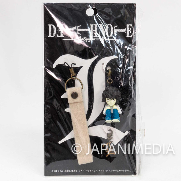 RARE! Death Note L Ryuzaki Figure Strap Shonen Jump JAPAN ANIME MANGA Japanimedia Store FRONT