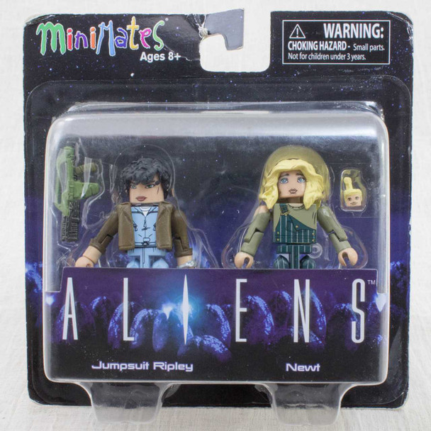 ALIENS Jumpsuit Ripley Newt 2pc Set Figure Minimates DIAMOND SELECT TOYS Japanimedia Store FRONT