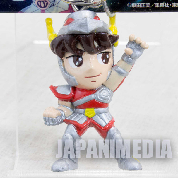 Saint Seiya Bronze Saint Pegasus Seiya Figure Key Chain JAPAN ANIME MANGA Japanimedia Store FRONT