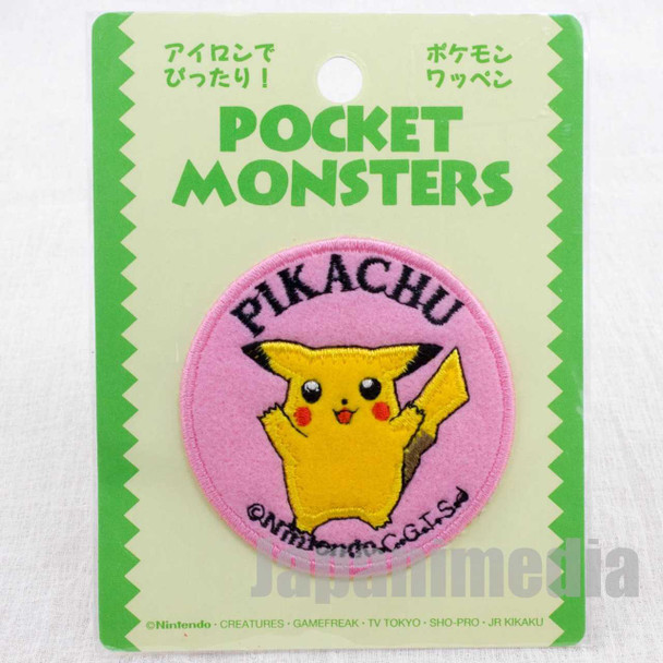 Pokemon Pikachu Interfacing Patch Badge Pocket Monsters JAPAN ANIME GAME 2 Japanimedia Store