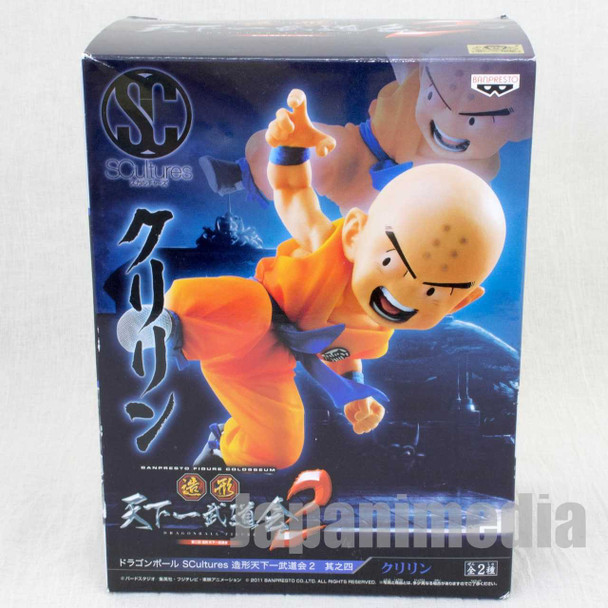 Dragon Ball Krillin Figure Tenkaichi SCultures JAPAN ANIME MANGA JUMP Japanimedia Store FRONT
