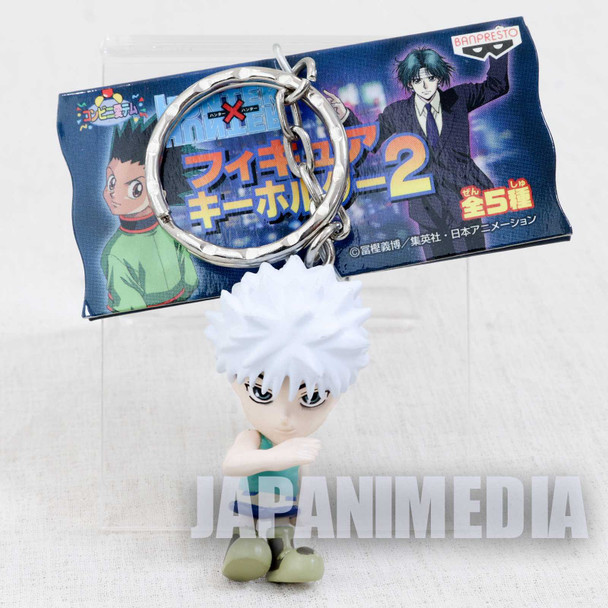 HUNTER x HUNTER Killua Mini Figure Key Holder Chain Banpresto JAPAN ANIME 2 Japanimedia Store FRONT