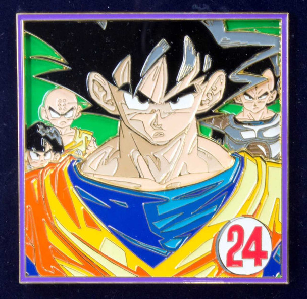 RARE! Dragon Ball Z Metal Relief Comics Vol.24 Ver. Son Gokou ANIME JAPAN MANGA Japanimedia Store FRONT